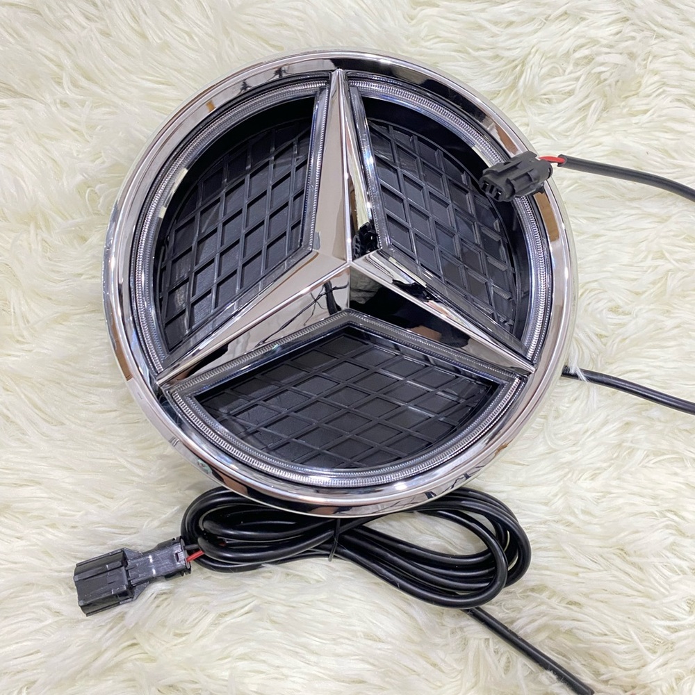 Illuminated Front Grille LED Emblem Light Logo Star Car Badge For Mercedes-Benz